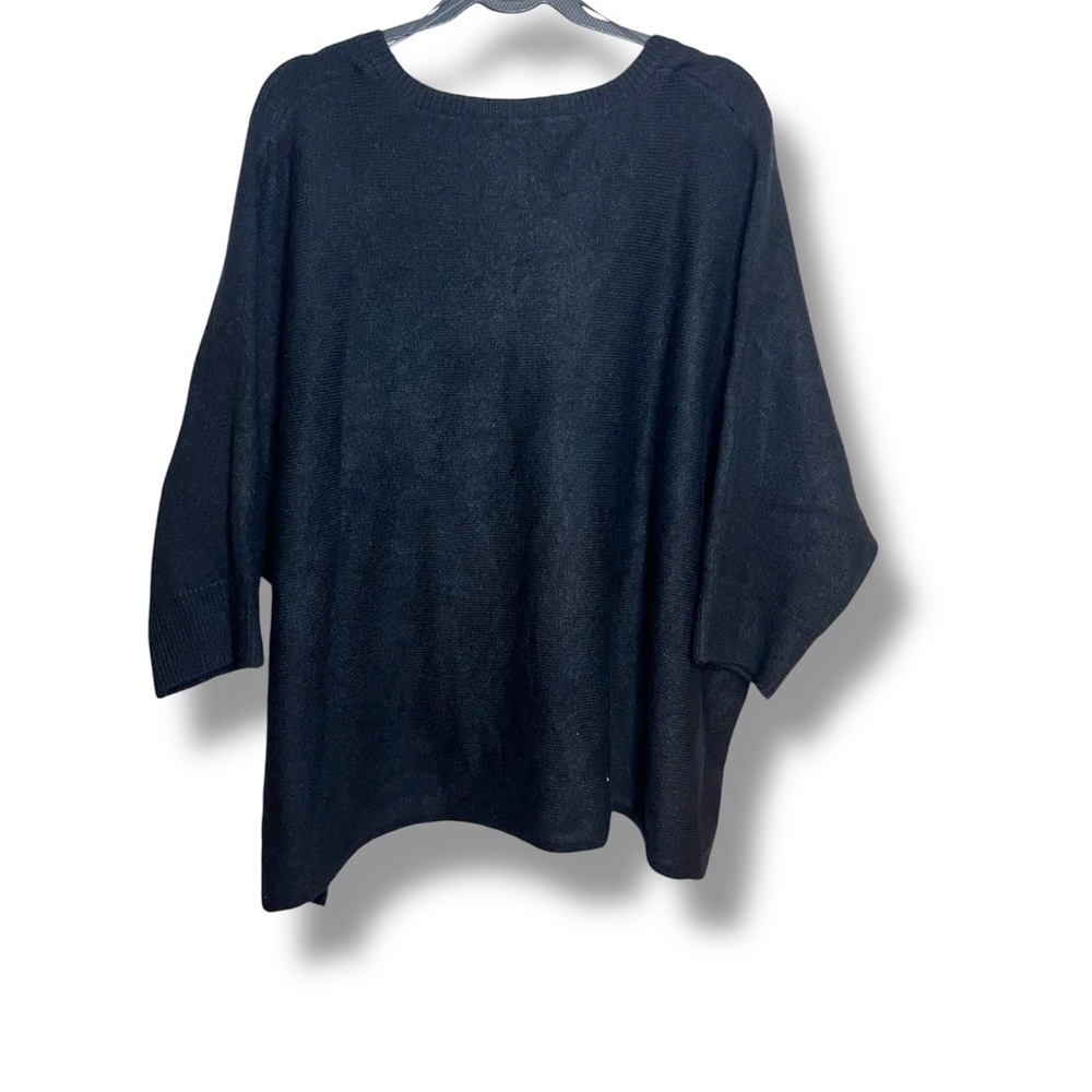 Vince Camuto Women’s Black V-Neck Sweater Size: XL - Picture 2 of 5